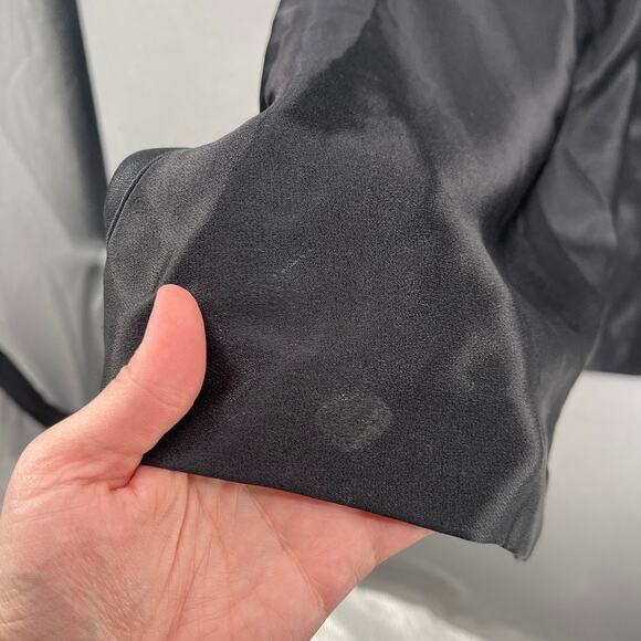 Vintage Union Made Satin Pants Womens 24" Waist Flare Bell Bottom High Waist - Picture 12 of 16